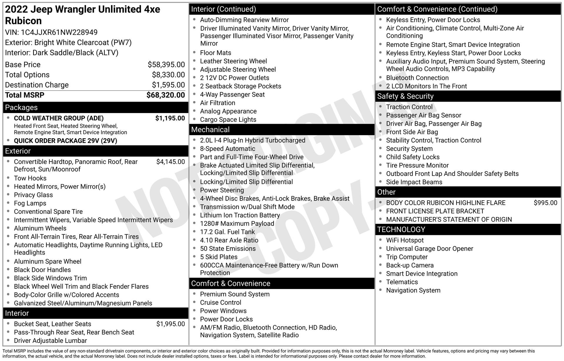 2022 Jeep Wrangler Unlimited Rubicon 4xe