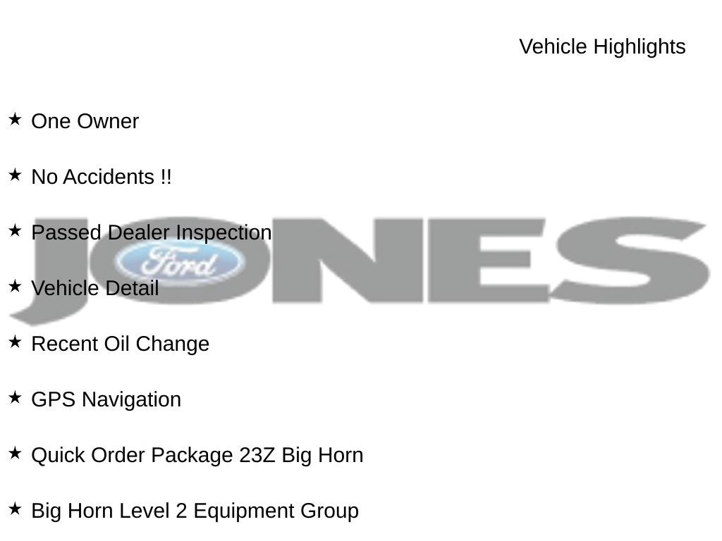 2025 RAM 1500 Big Horn/Lone Star
