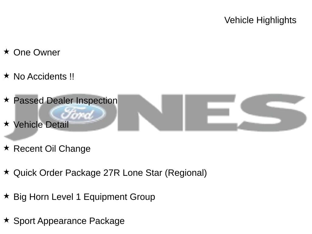 2024 RAM 1500 Big Horn/Lone Star