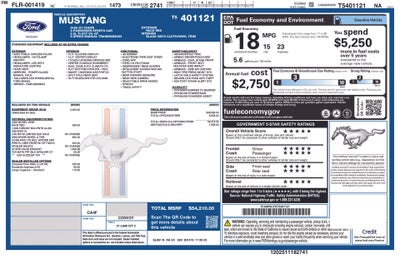 2026 Ford Mustang GT Fastback