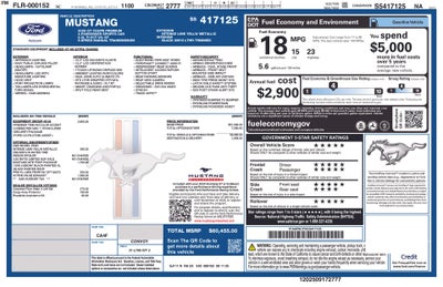 2025 Ford Mustang GT Premium Fastback