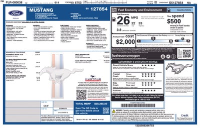 2025 Ford Mustang EcoBoost® Fastback