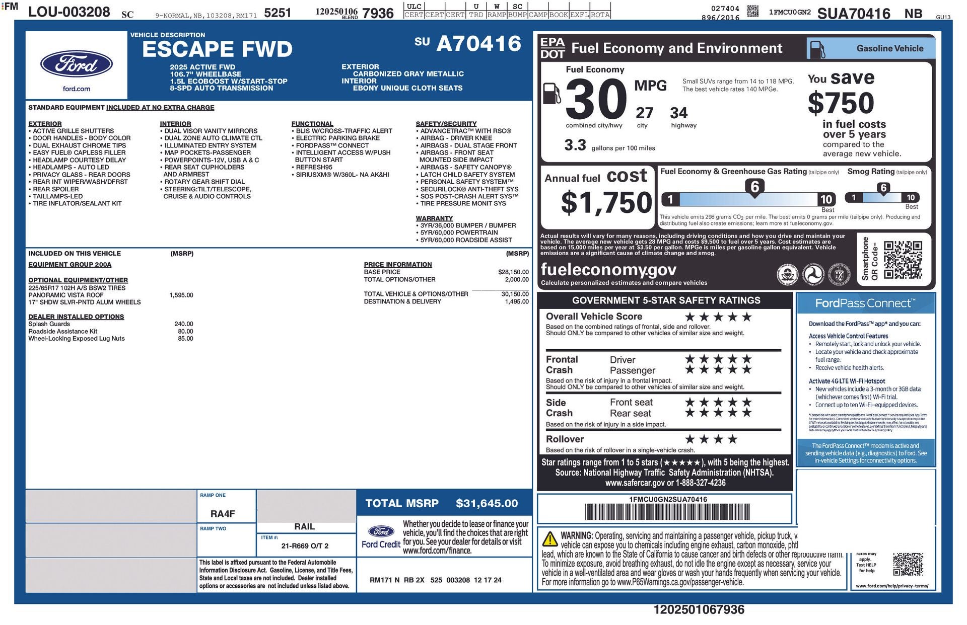 2025 Ford Escape Active™