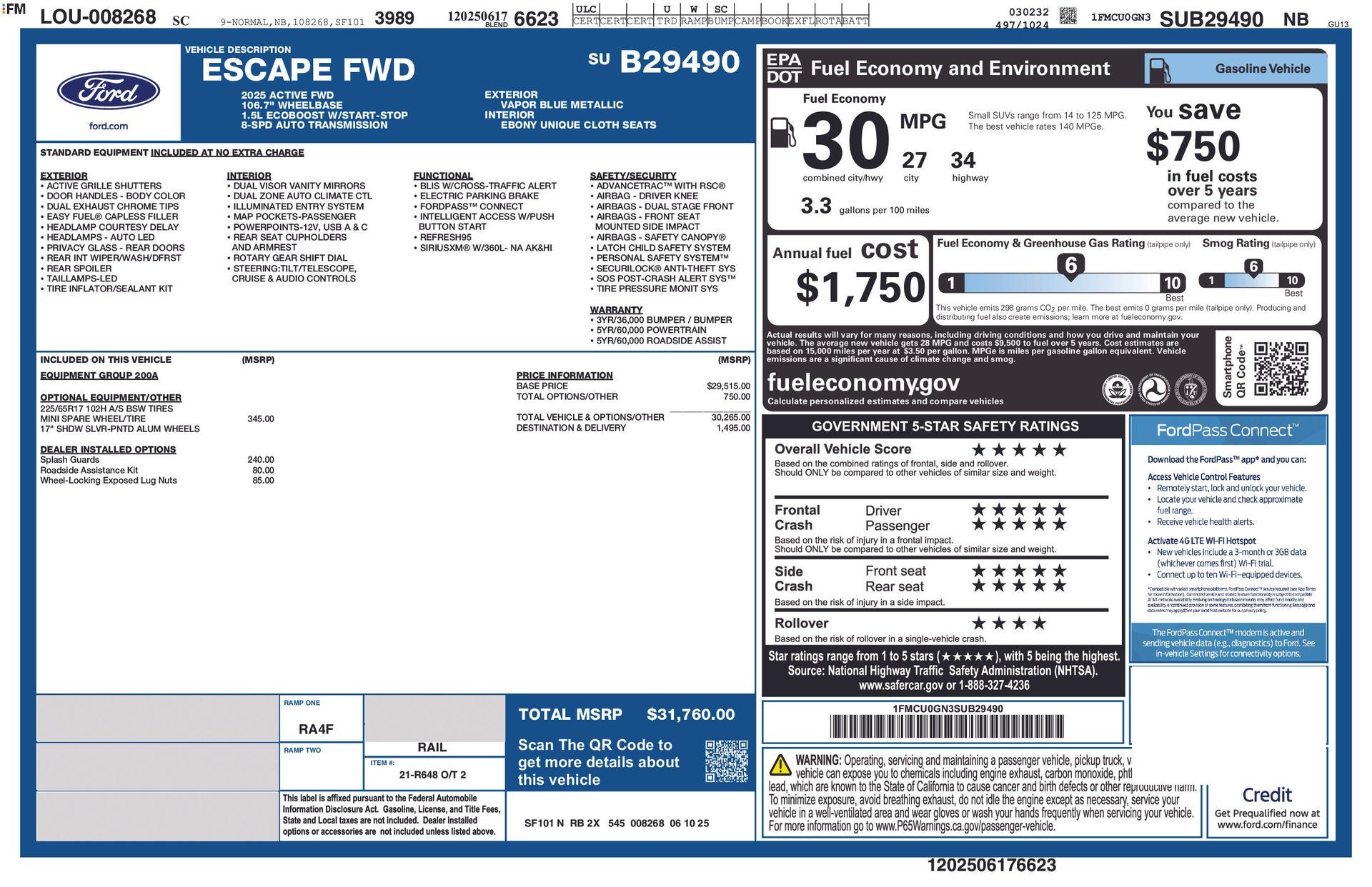 2025 Ford Escape Active™
