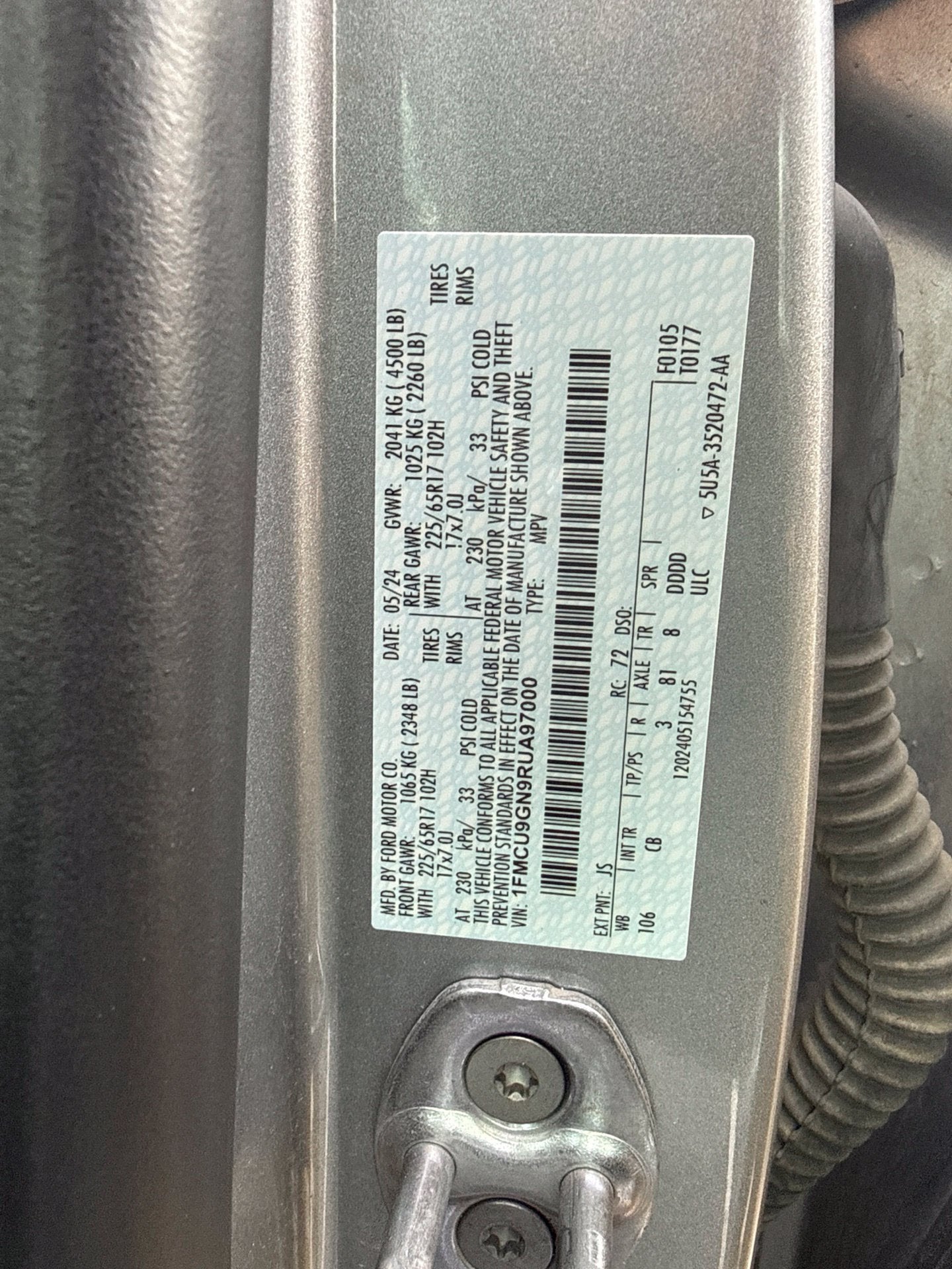 2024 Ford Escape Active