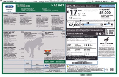 2023 Ford Bronco Badlands