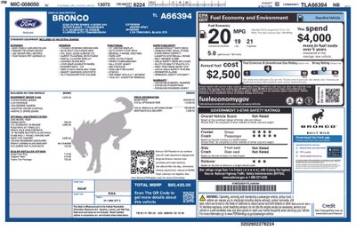 2026 Ford Bronco Outer Banks®