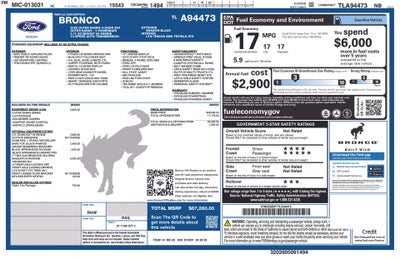 2026 Ford Bronco Outer Banks®