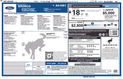 2025 Ford Bronco Badlands®