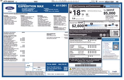 2027 Ford Expedition Max MAX Platinum