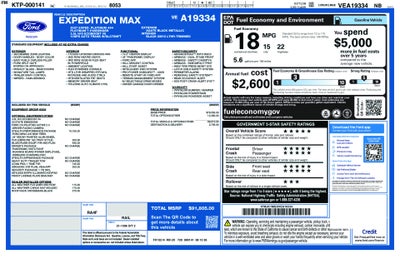2027 Ford Expedition Max MAX Platinum