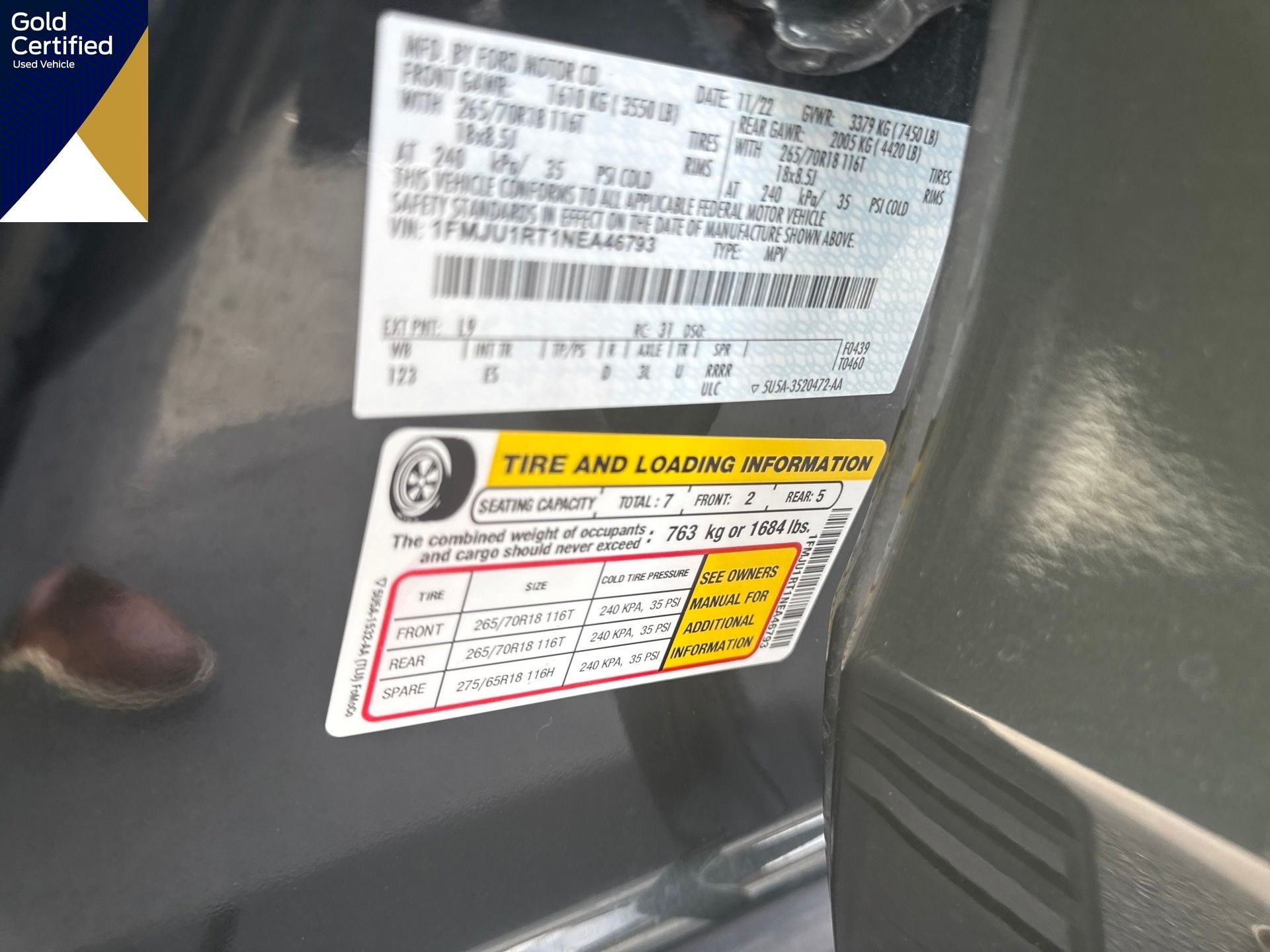 2022 Ford Expedition Timberline 4WD