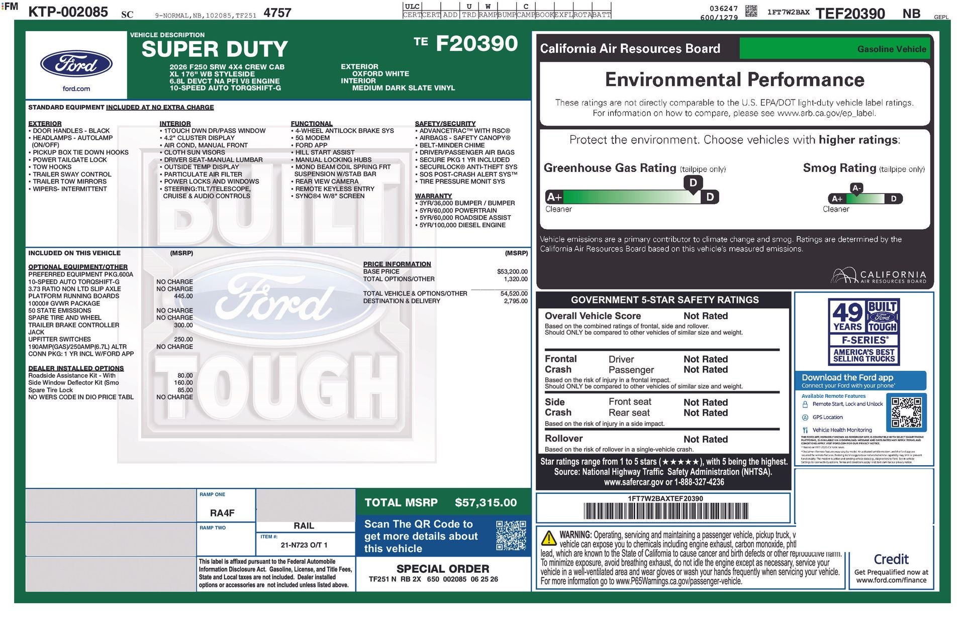 2026 Ford F-250 XL
