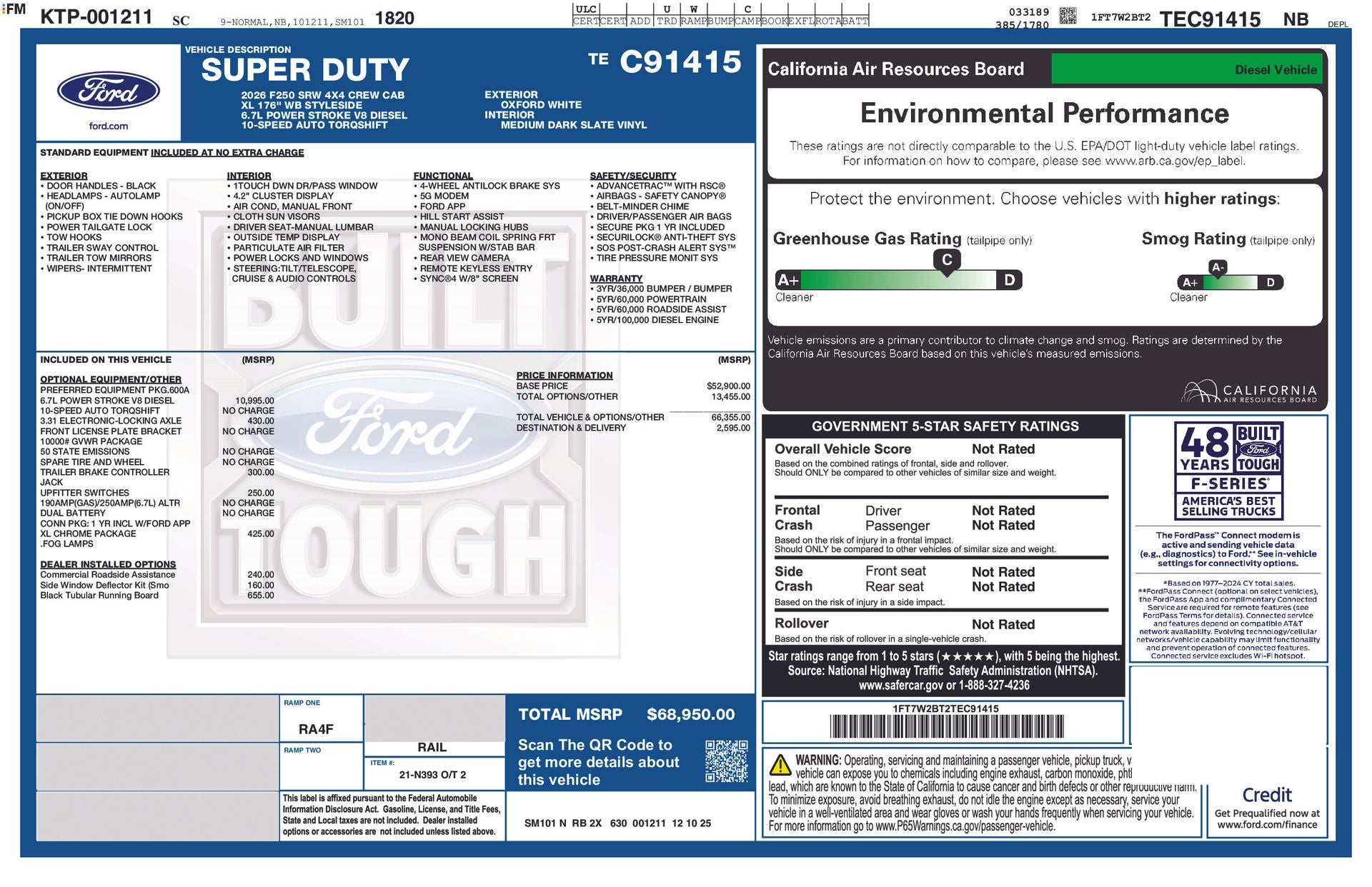 2026 Ford F-250 F-250® XL
