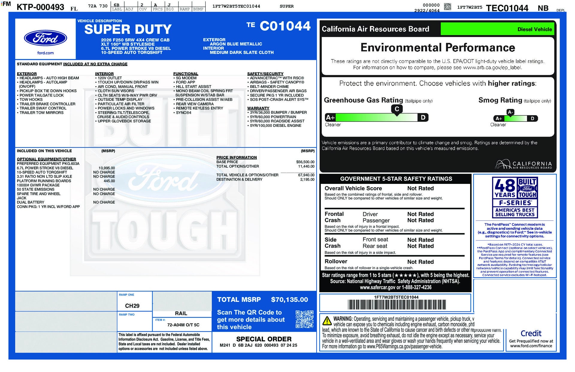 2026 Ford F-250SD XLT
