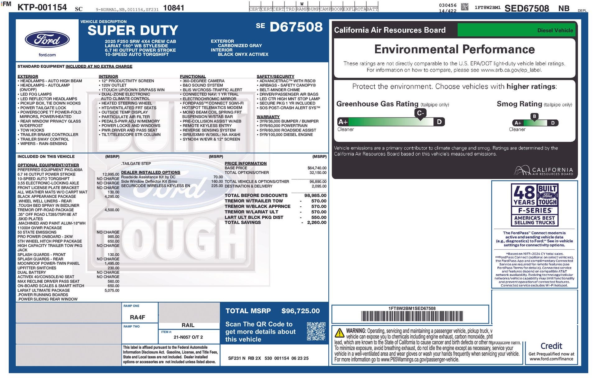 2025 Ford F-250 F-250® Lariat®