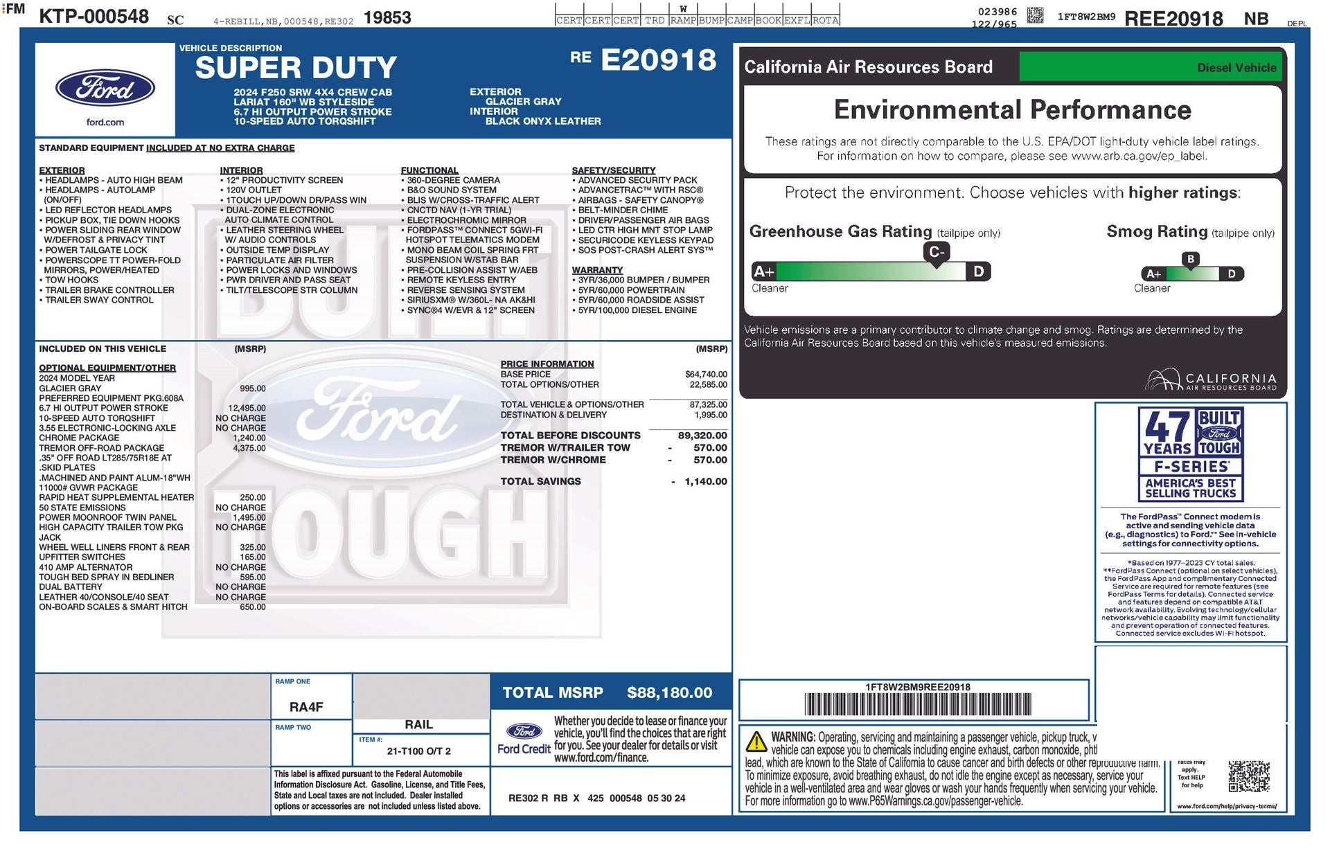 2024 Ford F-250SD Lariat