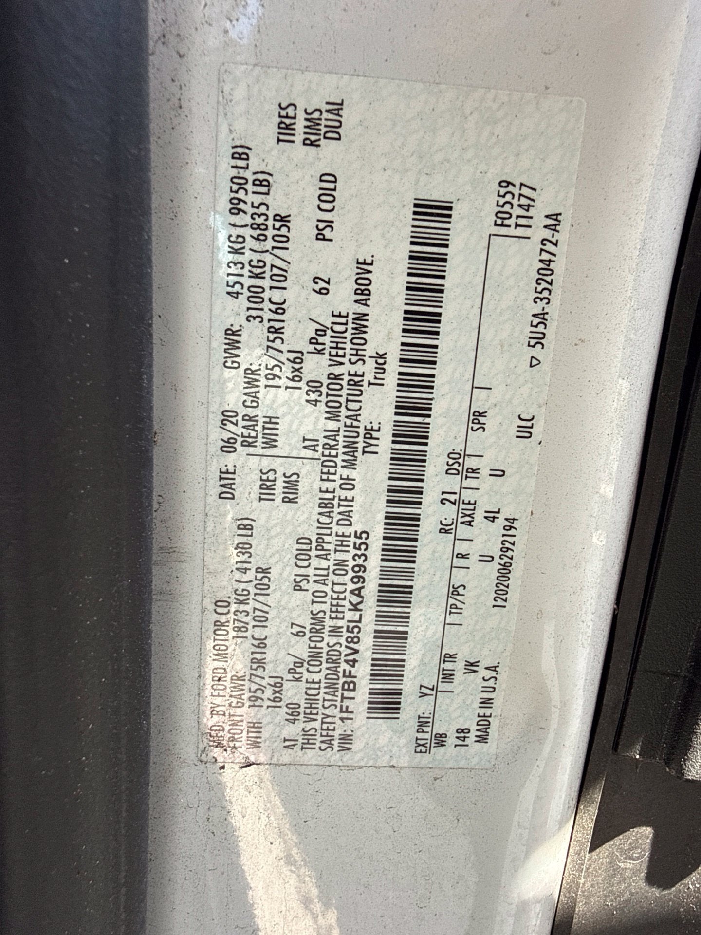 2020 Ford Transit-350 Base
