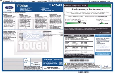 2026 Ford Transit-250 Cargo Van