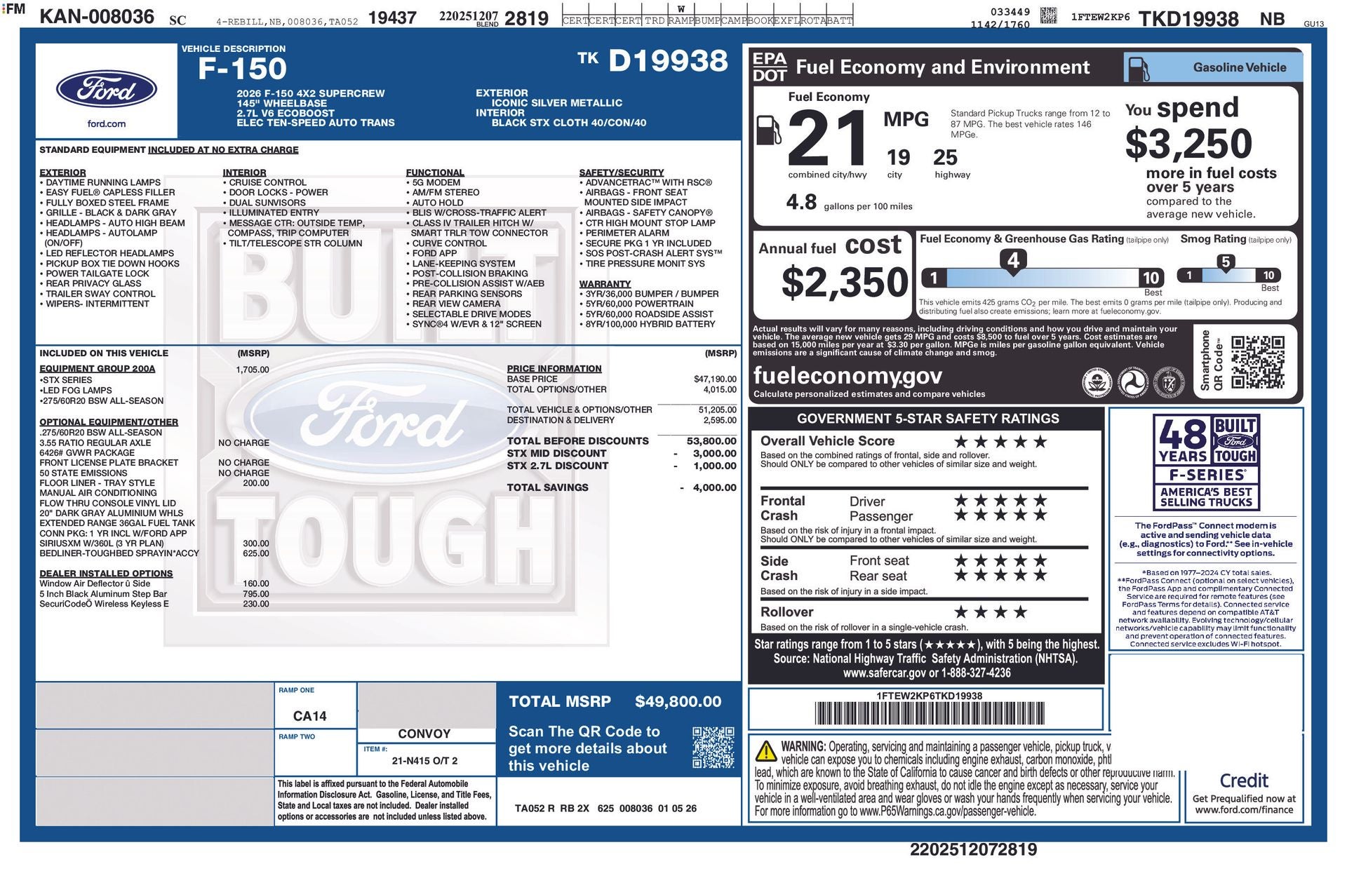 2026 Ford F-150 STX®