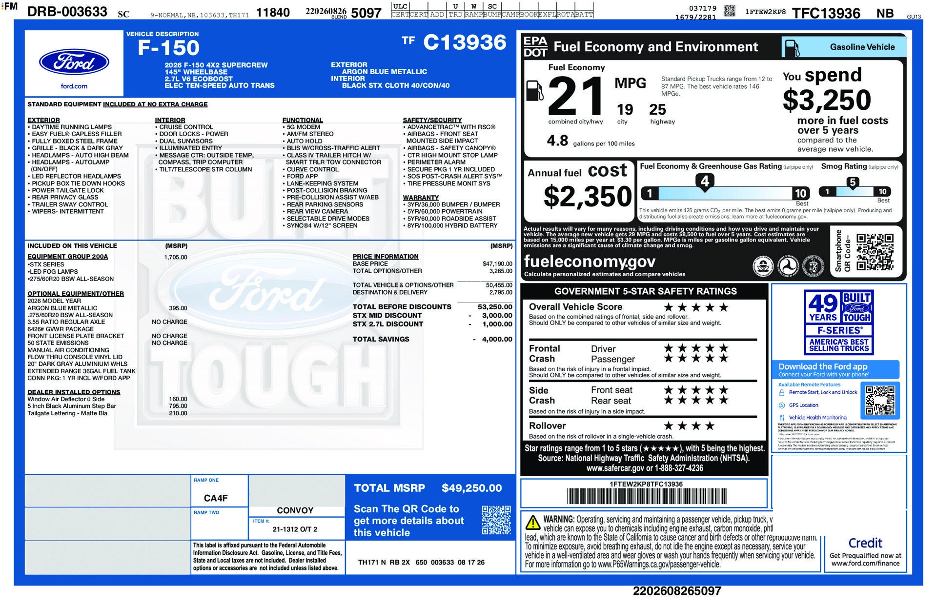 2026 Ford F-150 STX®