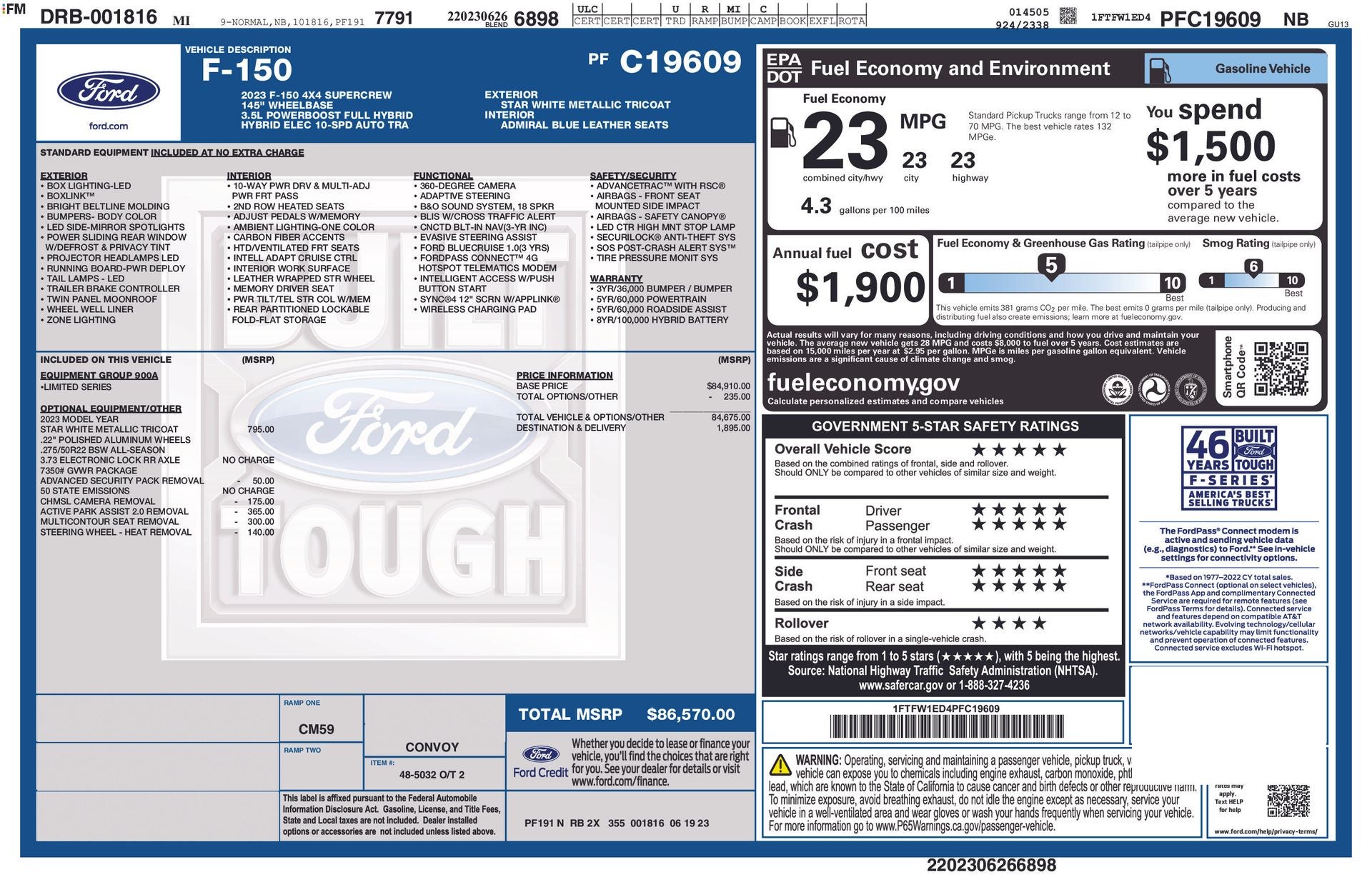 2023 Ford F-150 Limited