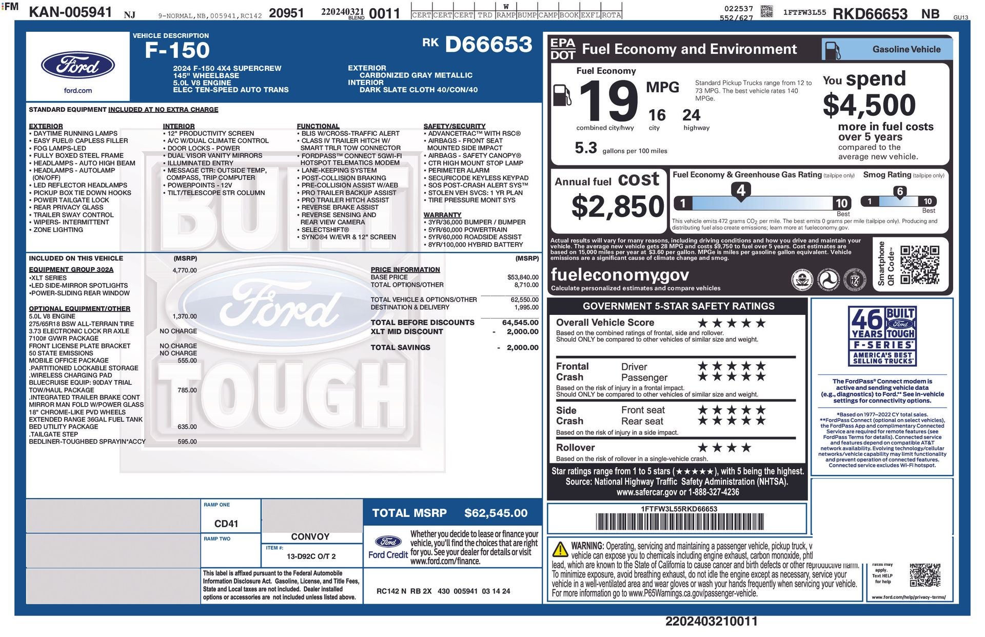 2024 Ford F-150 XLT