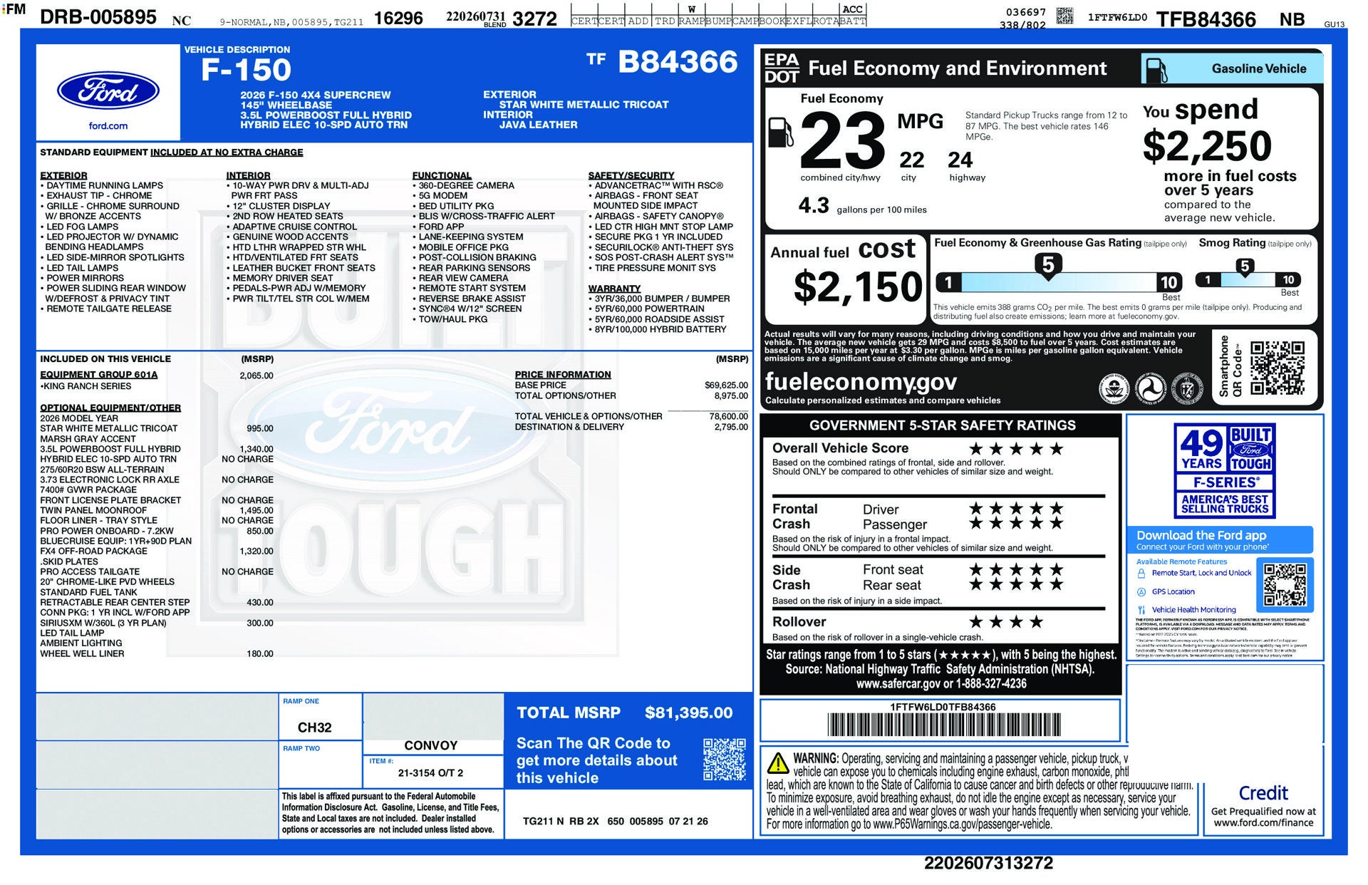 2026 Ford F-150 King Ranch®