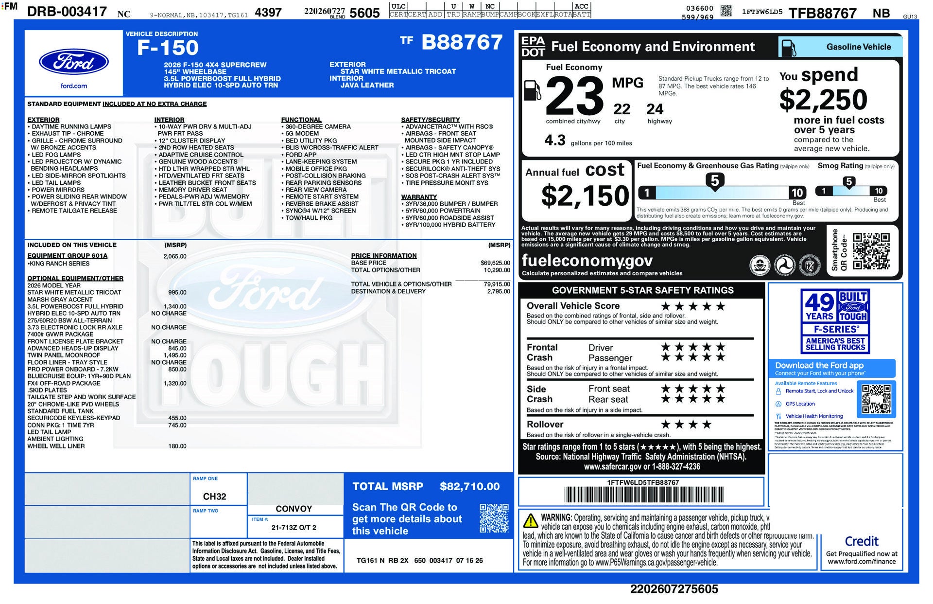 2026 Ford F-150 King Ranch®