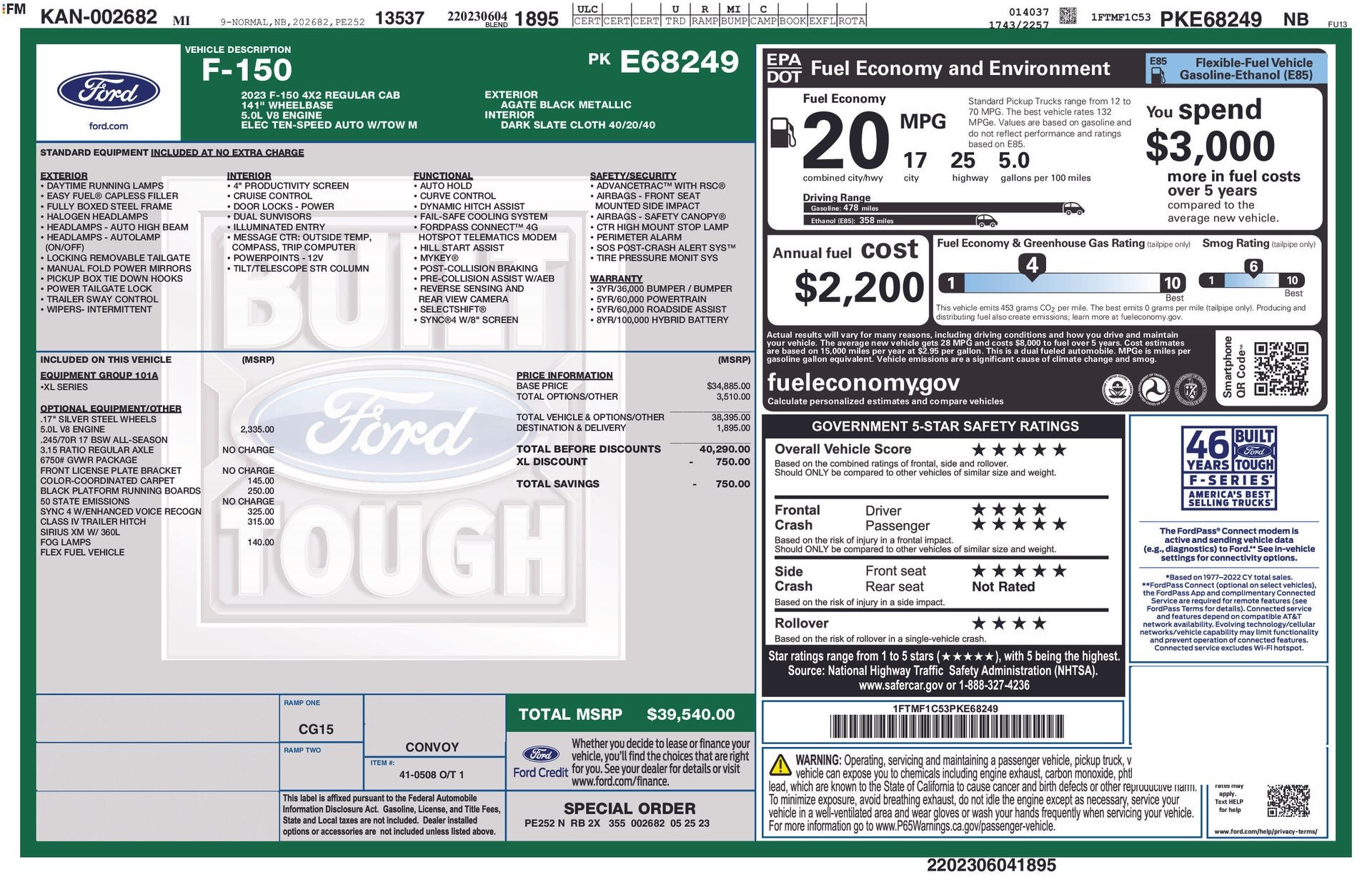 2023 Ford F-150 XL