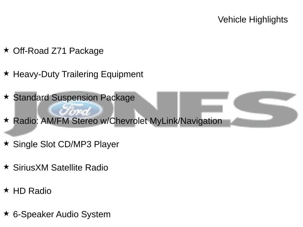 2016 Chevrolet Silverado 2500HD LTZ