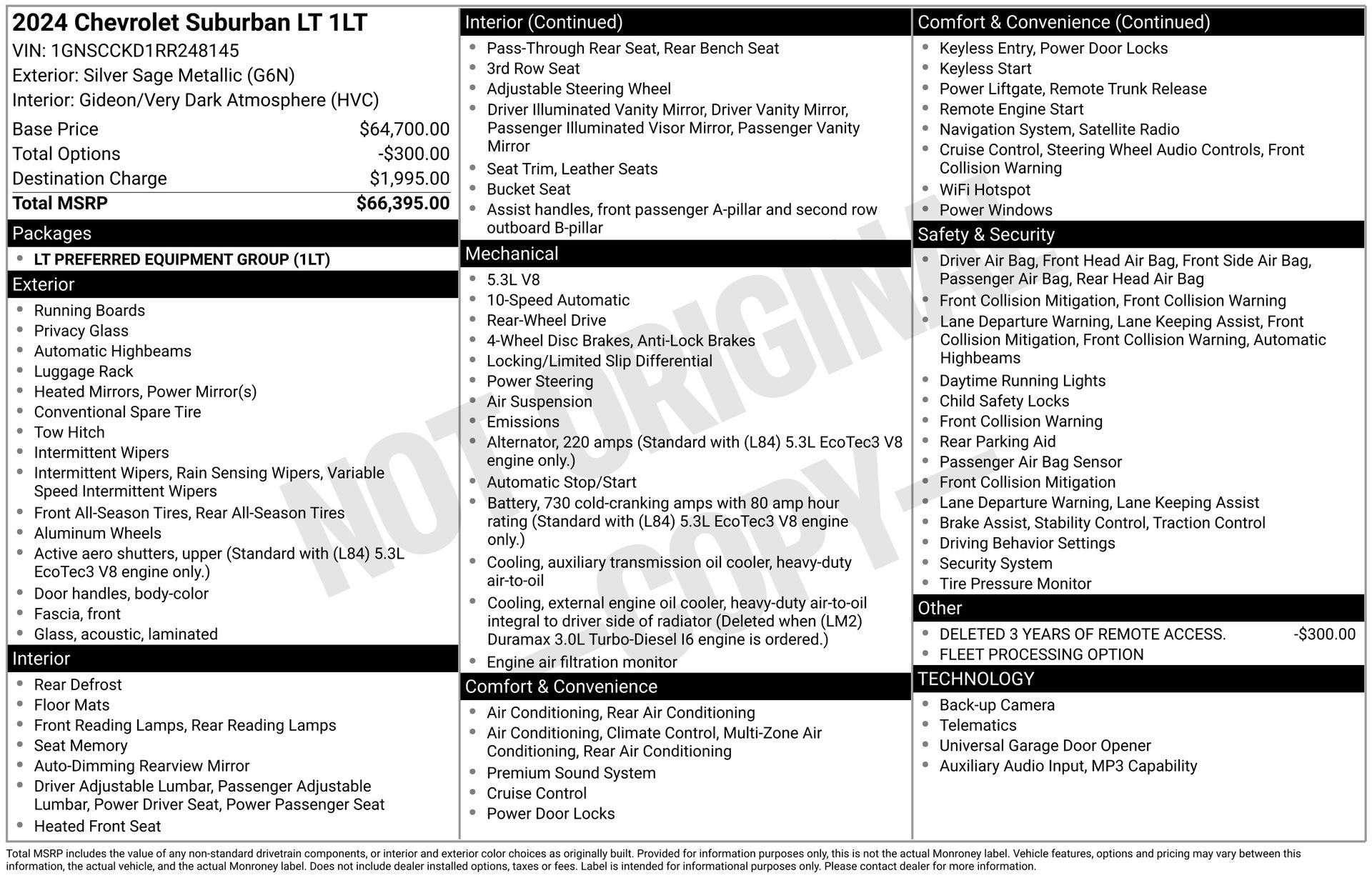 2024 Chevrolet Suburban LT