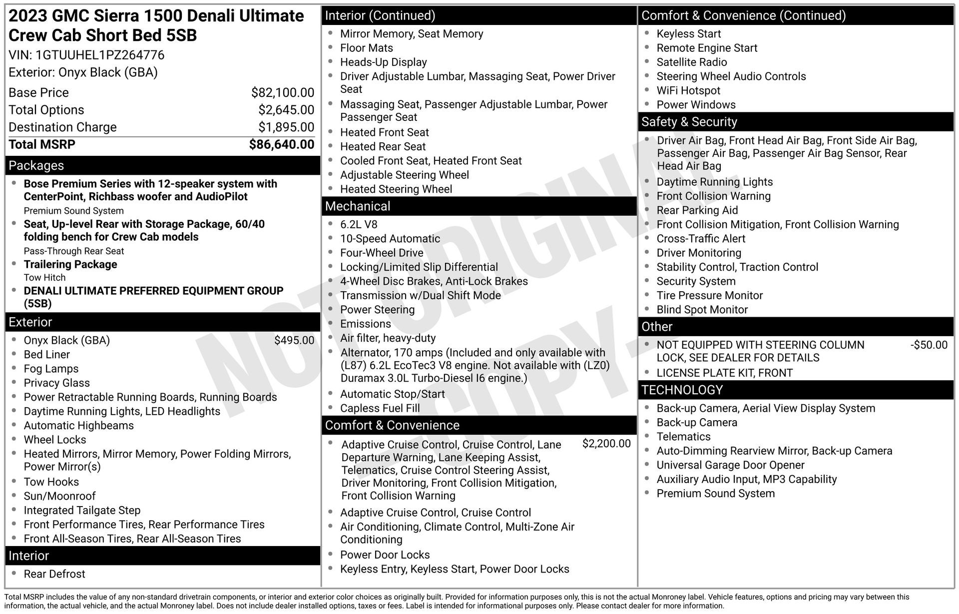 2023 GMC Sierra 1500 Denali Ultimate