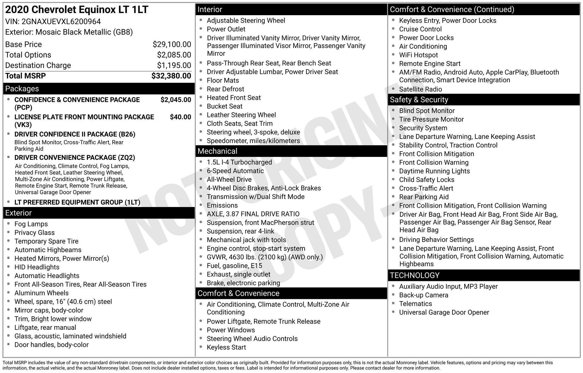 2020 Chevrolet Equinox LT