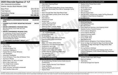 2020 Chevrolet Equinox LT