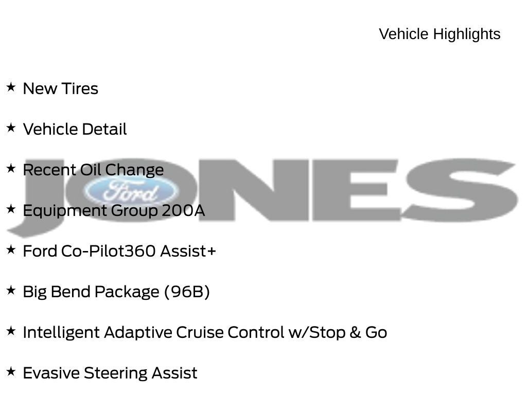 2021 Ford Bronco Sport Big Bend