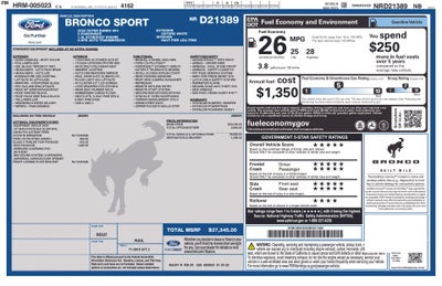 2022 Ford Bronco Sport Outer Banks