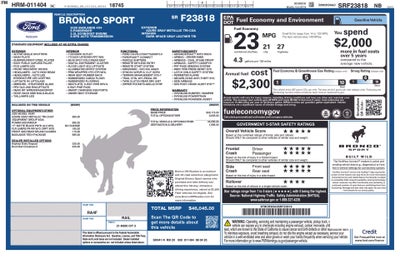 2025 Ford Bronco Sport Badlands®