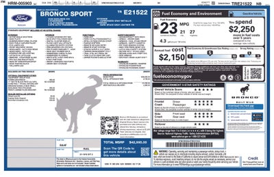 2026 Ford Bronco Sport Badlands®