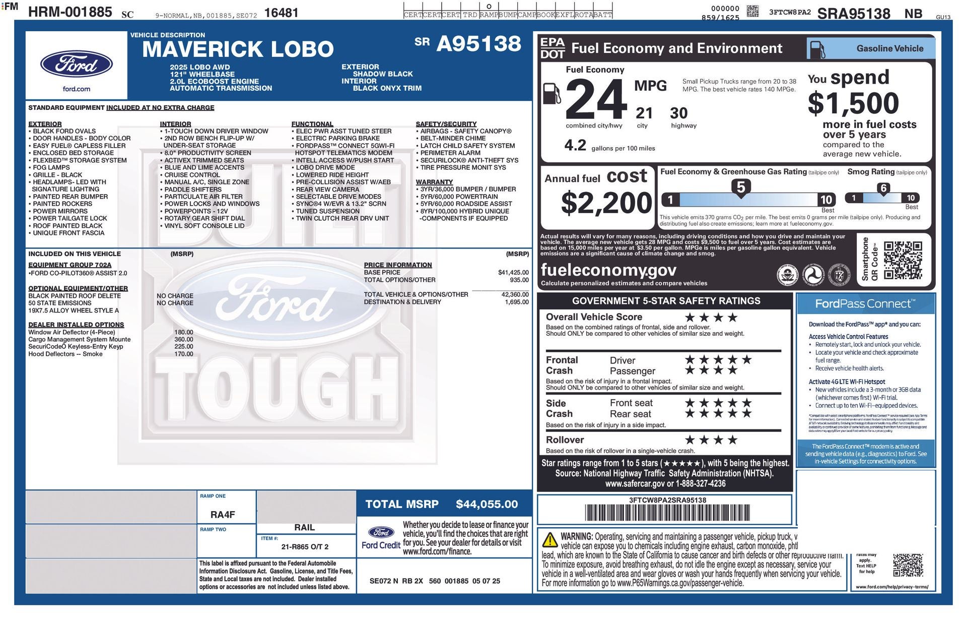 2025 Ford Maverick Lobo™