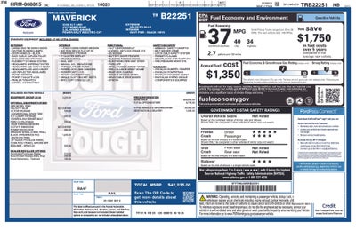 2026 Ford Maverick XLT