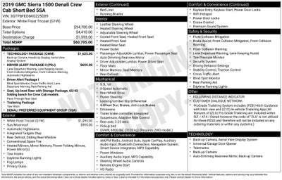 2019 GMC Sierra 1500 Denali