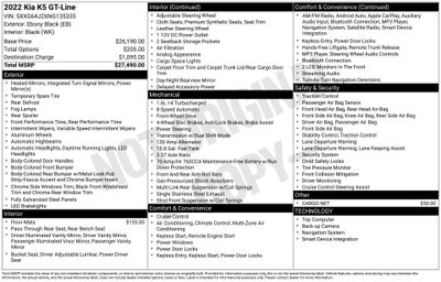 2022 Kia K5 GT-Line