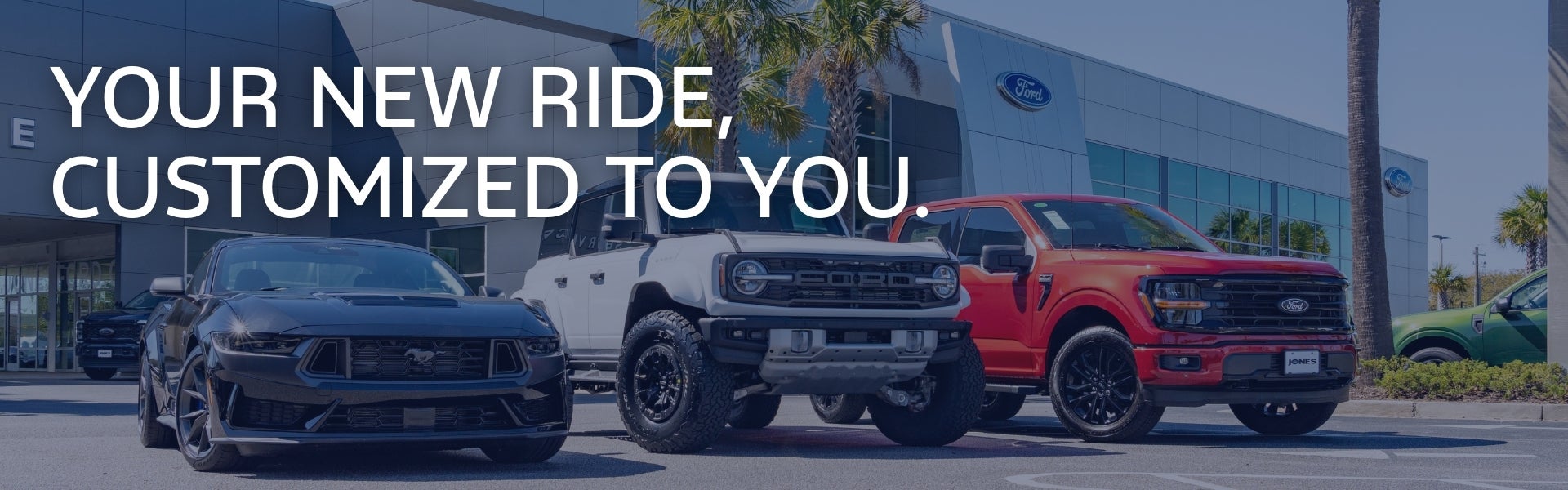 Start a custom order | Jones Ford in North Charleston SC